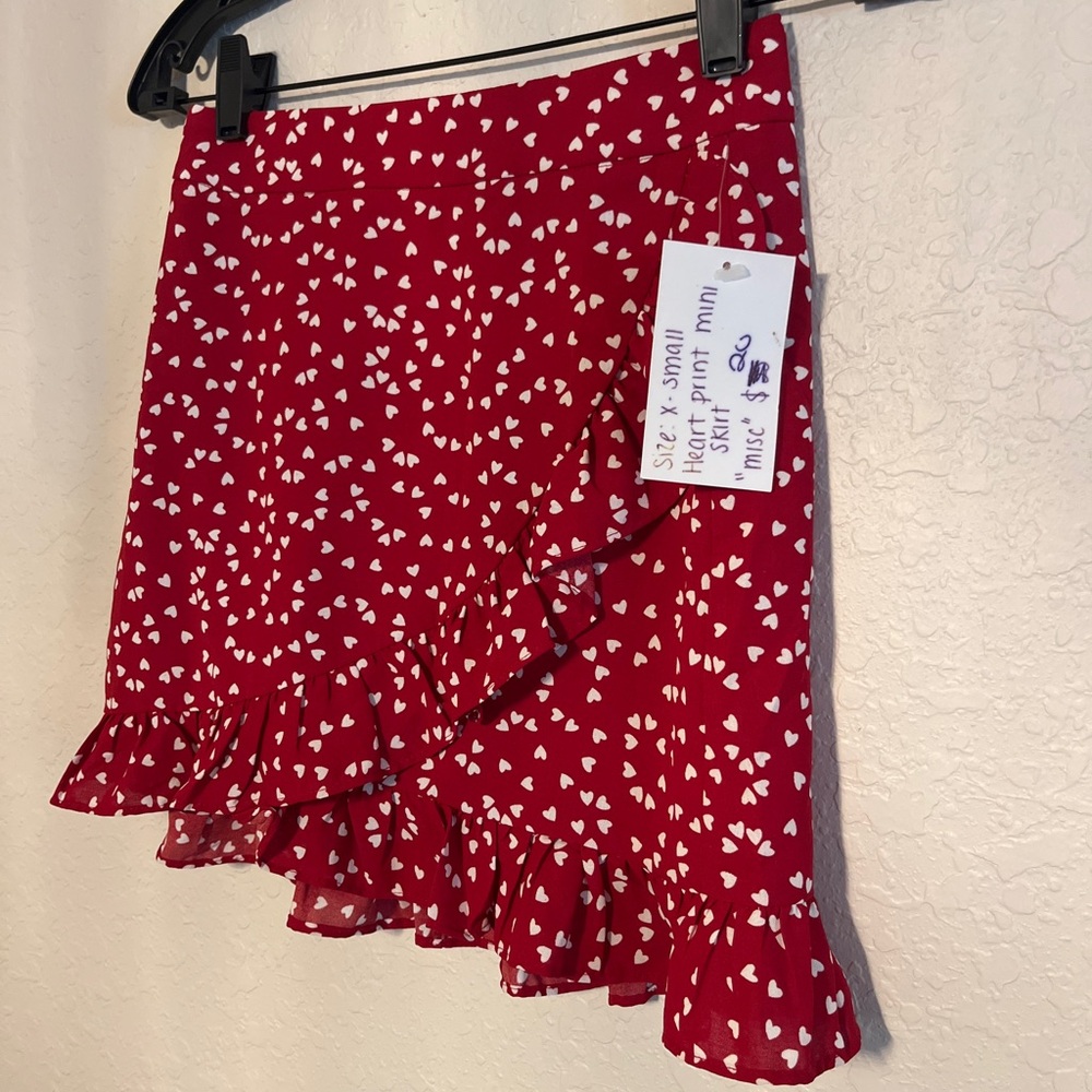 Valentines Mini Skirt